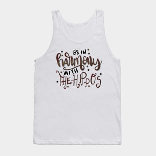 Be in Harmony With the Hippos Zoo Tank Top